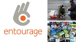 10 kg collectés au profit des femmes SDF du réseau ENTOURAGE !